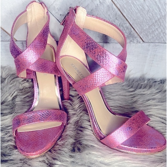 KENNETH COLE NEW BROOKE CROSS DRESS HEELS - Picture 6 of 12